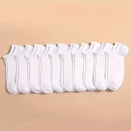 3 Pairs Men's Comfort Fit Cushion Performance Athletic Crew Socks For Outdoor Sports