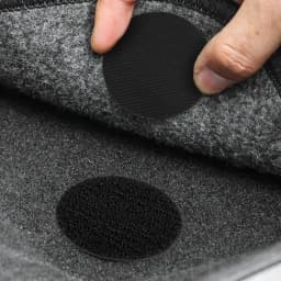 Double Faced Adhesive Patch Car Carpet Fixing Stickers Home Office Foot Mats Carpets Anti Skid Grip Nylon Tape Hook And Loop Pad