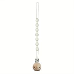 Baby Pacifier Clips Integrated silicone baby pacifier chain Teether Teething Toys Dummy Clip Holder Chain Clip Baby Gift