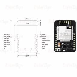 ESP32-CAM ESP32-CAM-MB MICRO USB ESP32 Serial to WiFi ESP32 CAM Development Board CH340 5V Bluetooth