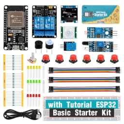 KUONGSHUN Starter Kit for ESP32 ESP-32S WIFI I OT Development Board Learning Kit Other Educational Toy for Arduino