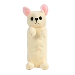 New Kawaii Novelty Simulation 5 Style Cute Dogs Pencil Case Soft Plush School Stationery Pen Bag Gift for Girl Boy Students
