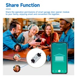 Tuya Garage Door Controller Door Opener Automatic WiFi Smart Home for Alexa Google Assistant Voice Control App Remote Control