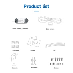Tuya Garage Door Controller Door Opener Automatic WiFi Smart Home for Alexa Google Assistant Voice Control App Remote Control