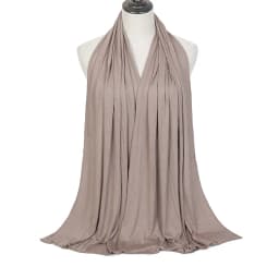 Ramadan Modal Cotton Jersey Hijabs For Woman Long Muslim Shawl Plain Soft Turban Niqab Head Wraps Scarf Women Hijab