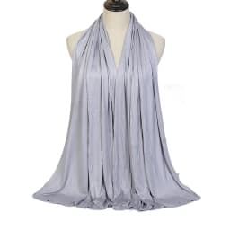 Ramadan Modal Cotton Jersey Hijabs For Woman Long Muslim Shawl Plain Soft Turban Niqab Head Wraps Scarf Women Hijab