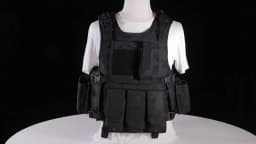 Tactical Vest CS Game Airsoft Assault Molle Vest Equipment Outdoor Clothing Hunting Camouflage Vest Combat Security Waistcoat