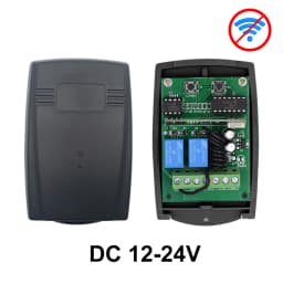 WIFI Garage Door Opener Gate Receiver 2CH 433mhz Universal Fixed Rolling Code Multi Brand Controller Switch Works with Tuya