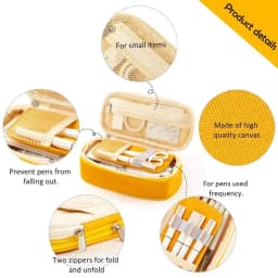 Large Big Creative Pencil Case Cute Kawaii Pencil Cases Storage Pen Bag Stationery Box School Students Supplies
