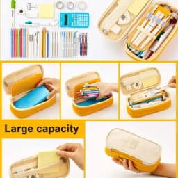 Large Big Creative Pencil Case Cute Kawaii Pencil Cases Storage Pen Bag Stationery Box School Students Supplies