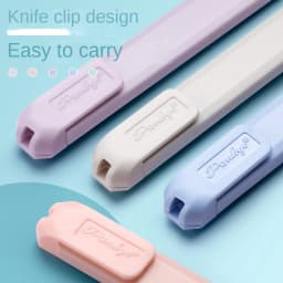 Multifunction Portable Utility Knife W/ Blade Pocket Craft Wrapping Box Paper Envelope Cutter Letter Opener Student Art Supplies