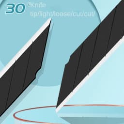 Multifunction Portable Utility Knife W/ Blade Pocket Craft Wrapping Box Paper Envelope Cutter Letter Opener Student Art Supplies