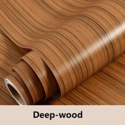Wood Grain PVC Self-adhesive Wallpaper Waterproof Oil Proof Cabinets, Wardrobes, Desktop Doors, Furniture Refurbishment Stickers