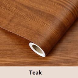 Wood Grain PVC Self-adhesive Wallpaper Waterproof Oil Proof Cabinets, Wardrobes, Desktop Doors, Furniture Refurbishment Stickers