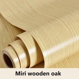 Wood Grain PVC Self-adhesive Wallpaper Waterproof Oil Proof Cabinets, Wardrobes, Desktop Doors, Furniture Refurbishment Stickers