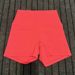Solid Color High Waist Yoga Ultrashort Leggings Soft Women Gym Athletic Tight Sport Short Compression Comprehensive Training Jog