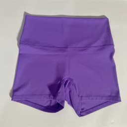 Solid Color High Waist Yoga Ultrashort Leggings Soft Women Gym Athletic Tight Sport Short Compression Comprehensive Training Jog