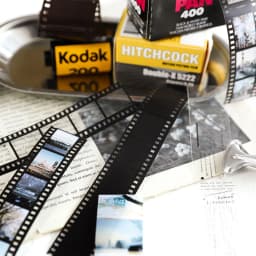 25mm*2m Vintage Film PET Tapes DIY Scrapbooking Collage Stationery Decor Journalling Materials Adhesive Labels Tapes