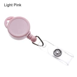 Retractable Key Ring ID Name Card Anti-Lost Clip Durable Lanyards Clip Staff Card Badge Holder Accessories Office Supplies