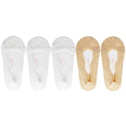 5 Pairs/Lot Socks Women's Ankle Short No-Show Invisible Foot Summer Thin Cotton Set White Low Cut Boat Lace Silicone Non-Slip