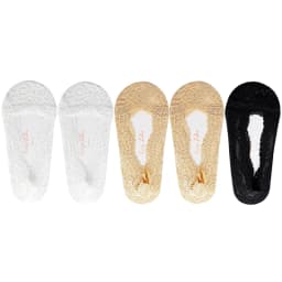 5 Pairs/Lot Socks Women's Ankle Short No-Show Invisible Foot Summer Thin Cotton Set White Low Cut Boat Lace Silicone Non-Slip