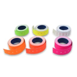 Retail 1 Roll 500 Pcs Multiple Color Price Tag Paper Price Tag Gun Sticker Shop Store Price Mark Sticker Adhesive Price Lable
