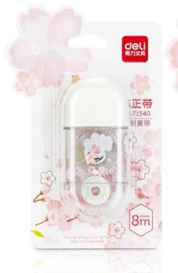School Supplies Sakura Correction Tape Cute Small Portable Small Fresh Students with Large Capacity Correction Tape