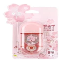School Supplies Sakura Correction Tape Cute Small Portable Small Fresh Students with Large Capacity Correction Tape
