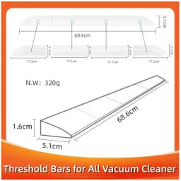 Threshold Bars Step Ramp Climbing Mat For Xiaomi Roborock IRobot Roomba ILIFE Ecovacs Deebot Robot Vacuum Sweeper Parts