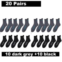 10/20Pairs High Quality Men's Socks Casual Breathable Cotton Man Run Sports Socks Spring Autumn Male Sox Gifts Plus Size 38-45