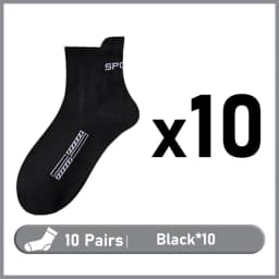 10/20Pairs High Quality Men's Socks Casual Breathable Cotton Man Run Sports Socks Spring Autumn Male Sox Gifts Plus Size 38-45