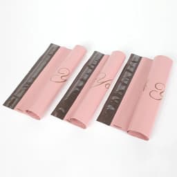 INPLUSTOP Pink Poly Express Mailing Pouch THANK YOU Clothing Opaque Courier Parcel Bag Envelope Logistics Storage Bags