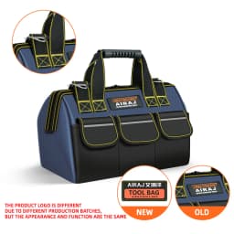 AIRAJ 1680D Multifunctional Tool Bags Oxford Cloth Electrician Bags Waterproof and Wear-Resistant High Capacity Storage Bags