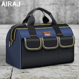AIRAJ 1680D Multifunctional Tool Bags Oxford Cloth Electrician Bags Waterproof and Wear-Resistant High Capacity Storage Bags
