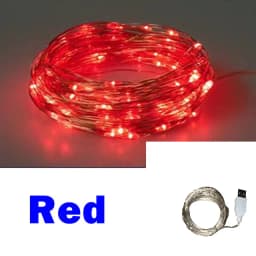 3/10/20M USB LED String Lights Copper Silver Wire Garland Light Waterproof Fairy Lights For Christmas Wedding Party Decoration
