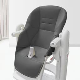 Baby Highchair Seat Cushion For Peg Perego Tatamia Series Dinner Chair PU Leather Cover Customized Size Bebe Accessories
