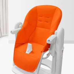 Baby Highchair Seat Cushion For Peg Perego Tatamia Series Dinner Chair PU Leather Cover Customized Size Bebe Accessories