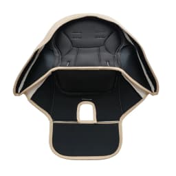 Baby Highchair Seat Cushion For Peg Perego Tatamia Series Dinner Chair PU Leather Cover Customized Size Bebe Accessories