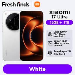 World Premiere Xiaomi 17 Ultra Smartphone 5G Global Version 6.9" OLED Leica Camera 6000mAh Battery Snapdragon® 8 Elite Gen 5 NFC