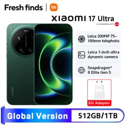 World Premiere Xiaomi 17 Ultra Smartphone 5G Global Version 6.9" OLED Leica Camera 6000mAh Battery Snapdragon® 8 Elite Gen 5 NFC