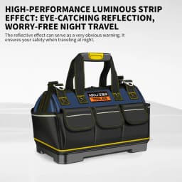 AIRAJ Tool Bag Electrician Instrumentation Work Bag Organizer Wrench Set Storage Tool Bags Professional Heavy Duty Tool Bag Belt