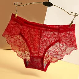 Women's Panties Sexy Lace Underwear Ladies Low-rise Briefs Underpants Girls Geometric Panty Female Lingerie