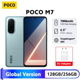 POCO M7 Global Version Smartphone Snapdragon 685 6.9" 144Hz FHD+ Display 7000mAh battery NFC 33W Turbo Charging IP64