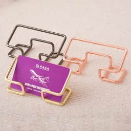 Business Card Holder, Desktop Business Cards Organizer, Office Desk Display Stand, Decorative Gift for Desk