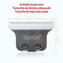 For Kemei KM-5027 1949 5098 9163 5021 Etc. Hair Trimmer Limit Comb Universal Black Guards Hairdresser Hair Cutting Guide