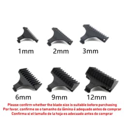 For Kemei KM-5027 1949 5098 9163 5021 Etc. Hair Trimmer Limit Comb Universal Black Guards Hairdresser Hair Cutting Guide