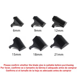 For Kemei KM-5027 1949 5098 9163 5021 Etc. Hair Trimmer Limit Comb Universal Black Guards Hairdresser Hair Cutting Guide