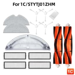 For Xiaomi Mijia 1C STYTJ01ZHM Side Main Brush Water Tank Mop Cloth HEPA Filter Parts Kit Robot Vacuum Cleaner Accessories
