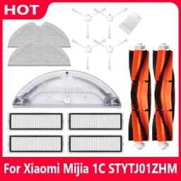 For Xiaomi Mijia 1C STYTJ01ZHM Side Main Brush Water Tank Mop Cloth HEPA Filter Parts Kit Robot Vacuum Cleaner Accessories