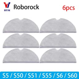 For Roborock S5 S50 S51 S55 S6 S60 S6 Pure Vacuum Cleaner Accessories HEPA Filter Mop Cloth Side Main Brush Spare Parts